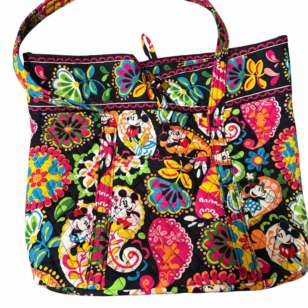 Colorful Floral Tote Bag